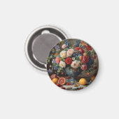 Aimant Florale à gogo  (Recto/Verso)