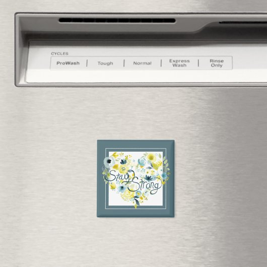 Aimant Flore de coeur I (In Situ (Lave-vaisselle))