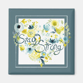 Aimant Flore de coeur I (Devant)