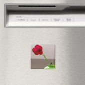 Aimant Flore rouge (In Situ (Lave-vaisselle))