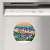 Aimant Florence coucher de soleil Italie (In Situ (Lave-vaisselle))