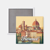 Aimant Florence, Italie (Recto/Verso)