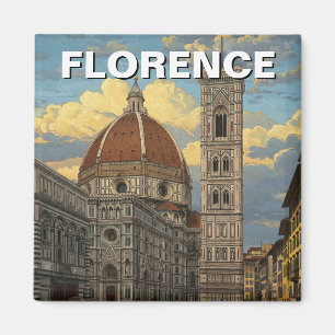 Aimant Florence Italie Skyline Travel