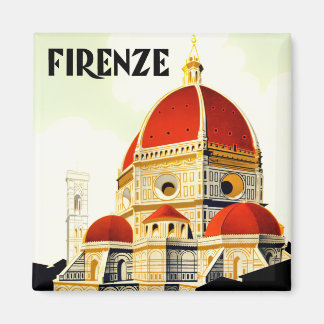 Aimant Florence Italie voyage vintage