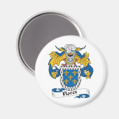 Aimant Flores Family Crest (Recto/Verso)