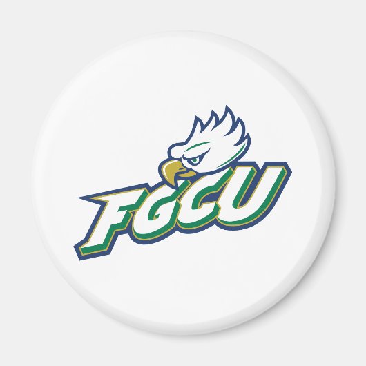 Aimant Florida Gulf Coast University | FGCU Azul Eagles (Devant)