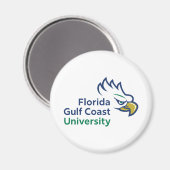 Aimant Florida Gulf Coast University | FGCU Azul Eagles (Recto/Verso)