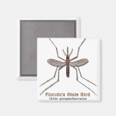 Aimant Florida State Bird (Recto/Verso)