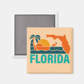 Aimant Floride, États-Unis d'Amérique (Recto/Verso)