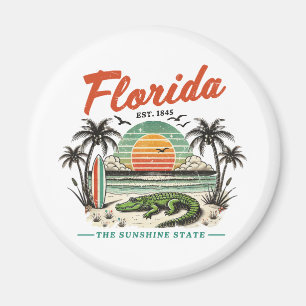 Aimant Floride, L'État Sunshine - Sunset Beach Scene