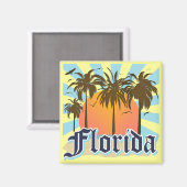 Aimant Floride The Sunshine State USA (Recto/Verso)