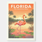 Aimant Floride vintage (Recto)