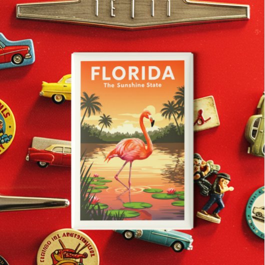 Aimant Floride vintage