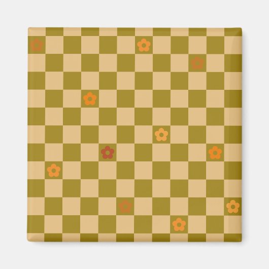 Aimant Flowe Checkered Pattern - No. 02 (Devant)
