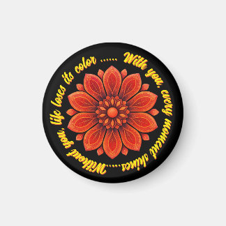 AIMANT FLOWER GIFT MOM DAUGHTER SISTER TEACHER FRIEND