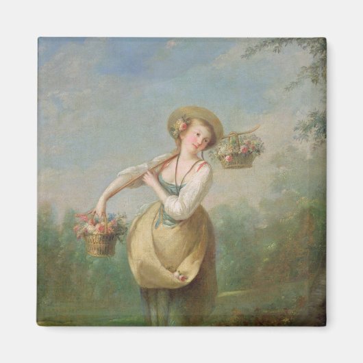 Aimant Flower Girl (Devant)