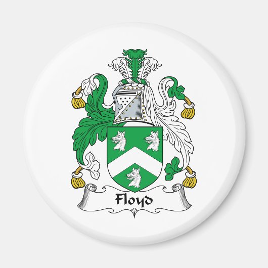 Aimant Floyd Family Crest (Devant)