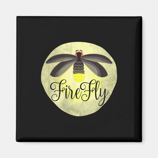 Aimant Fluciole Éclair Bug cadeau d'été (Devant)