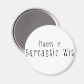 Aimant Fluent En Sarcastique Avec (Recto/Verso)