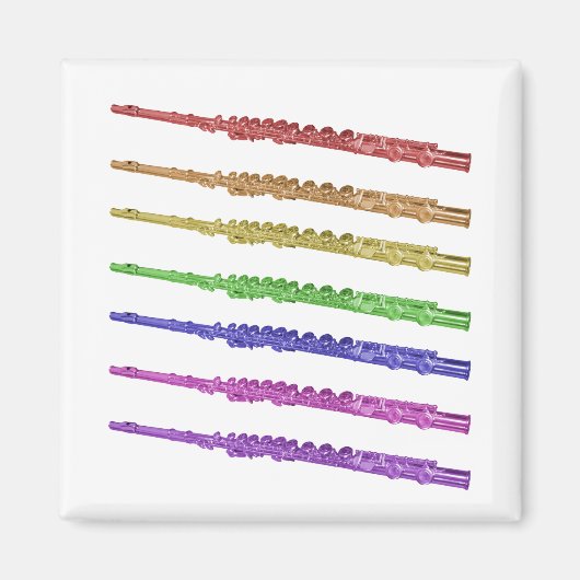 Aimant Fluide Music Arc-en-ciel (Devant)