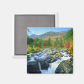Aimant Flume Falls | Montagnes Adirondack (Recto/Verso)