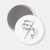 Aimant Flûte (Recto/Verso)