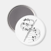 Aimant Flûte (Recto/Verso)