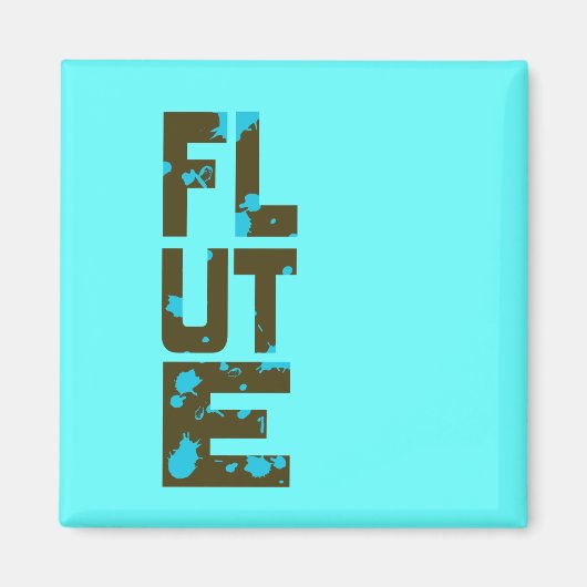 Aimant Flûte asymétrique (Devant)