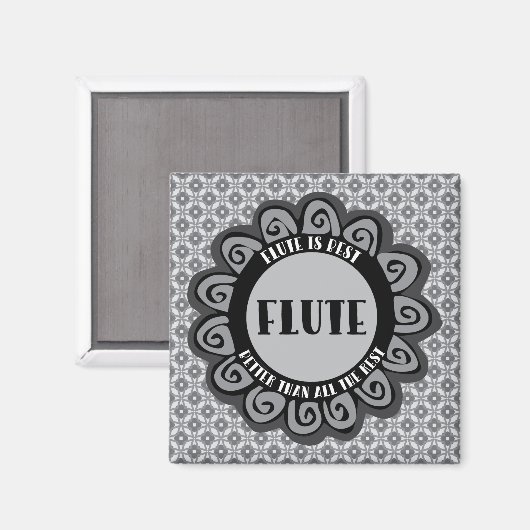 Aimant Flute est le meilleur (Recto/Verso)