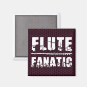 Aimant Flute Fanatique (Recto/Verso)