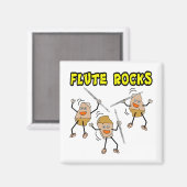 Aimant Flute Rocks (Recto/Verso)