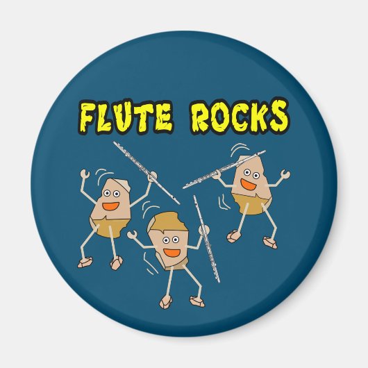 Aimant Flute Rocks (Devant)