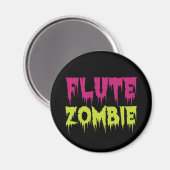Aimant Flute Zombie (Recto/Verso)
