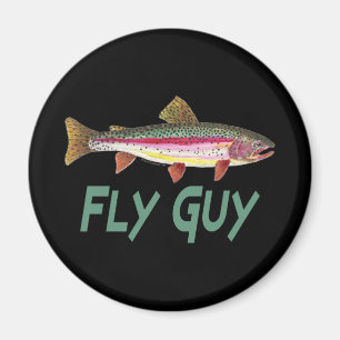 Aimant Fly de truite arc-en-ciel
