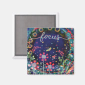 Aimant Focus Fleur sauvage Dragonfly Plutôt tendance (Recto/Verso)