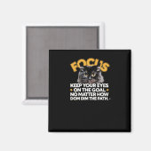 Aimant Focus Gardez Les Yeux Sur L'Objectif Non Comment D (Recto/Verso)