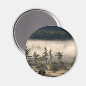 Aimant Fog du matin dans les Adirondacks (Recto/Verso)