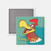Aimant Foghorn en levant les yeux (Recto/Verso)