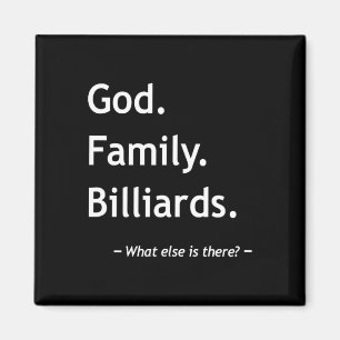 Aimant Foi chrétienne Christianisme Dieu Famille Billiard