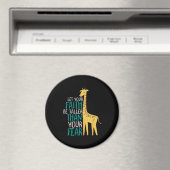 Aimant Foi Giraffe Inspirationnelle Plus Grande Que La Pe (In Situ (Lave-vaisselle))