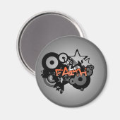 Aimant FOI Graffiti Art (Recto/Verso)