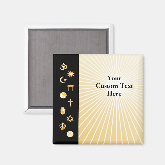 Aimant Foi internationale (Recto/Verso)