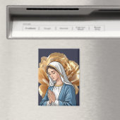 Aimant Foi religieuse catholique chrétienne de Marie Mère (In Situ (Lave-vaisselle))