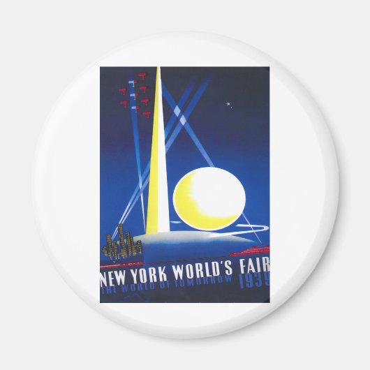 Aimant Foire mondiale de New York 1939 (Devant)