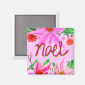 Aimant Foliage de Noël - Noel (Recto/Verso)