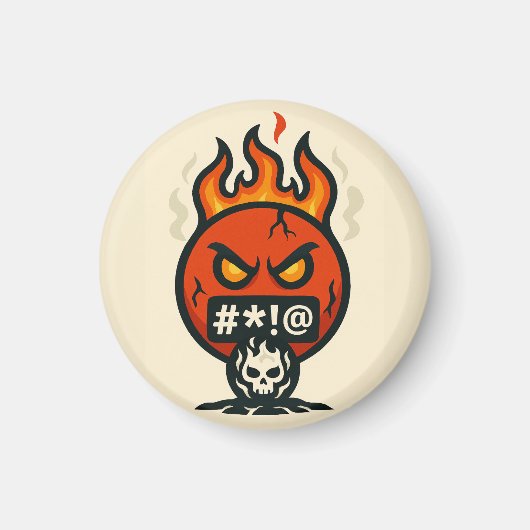 Aimant Folie des Émojis (Devant)
