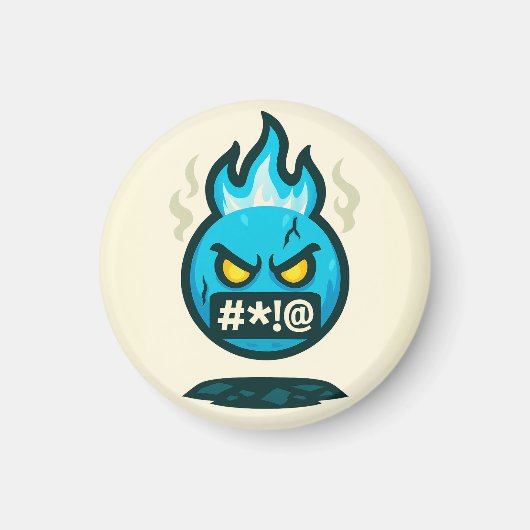 Aimant Folie des Émojis (Devant)