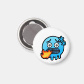 Aimant Folie des Émojis (Recto/Verso)