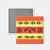 Aimant Folklore design (Recto/Verso)