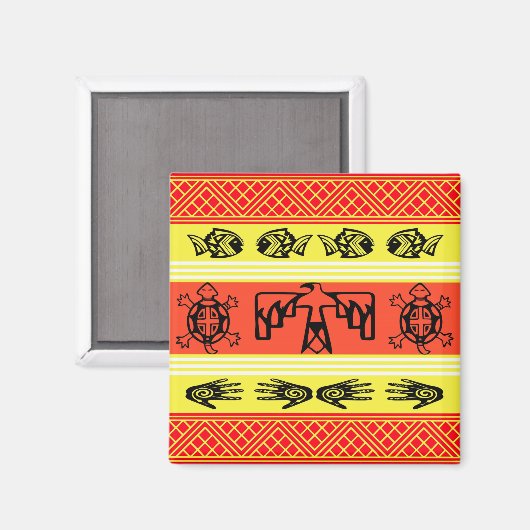 Aimant Folklore design (Recto/Verso)